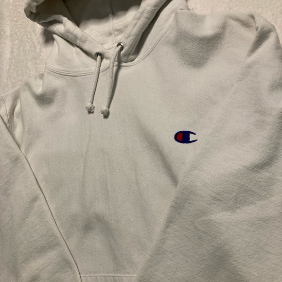 Champion White Hoodie - Picture 2 of 3